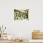 Poster Charles Rennie Mackintosh 1901 Dessin (Cuisine)