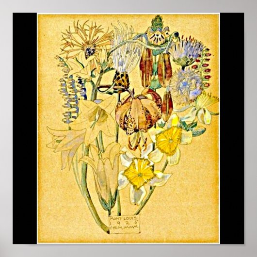 Poster--Charles Rennie Mackintosh 26 Poster (Voorkant)