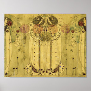 Poster Charles Rennie Mackintosh - Le Wassail