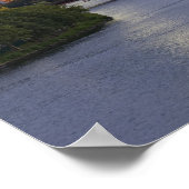 Poster Charles River et le pont Longfellow (Coin)
