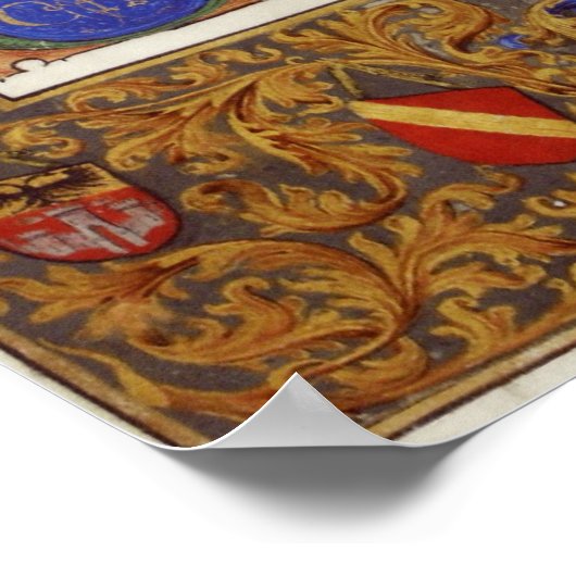 Poster Charles the Bold (Coin)