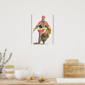 Poster Charles V (1500-58) (Cuisine)