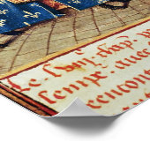 Poster Charles V recevant l'empereur Charles IV (Coin)