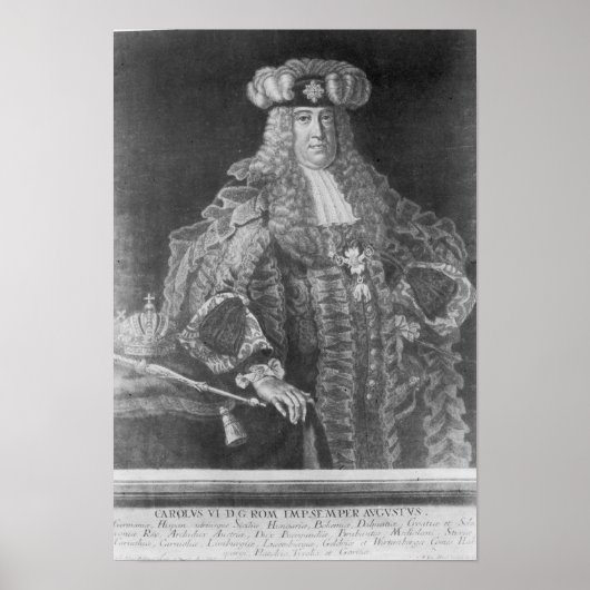 Poster Charles VI, Saint Empereur Romain (Devant)
