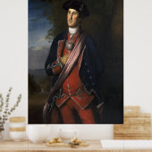 Poster Charles Willson Peale / George Washington - 1772 / (Cuisine)