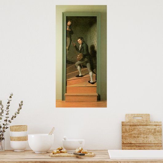 Poster Charles Willson Peale Le Groupe Escalier (Cuisine)