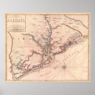 Poster Charleston : 1690