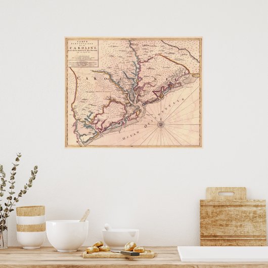 Poster Charleston : 1690 (Cuisine)