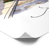 Poster Charleston Caroline du Sud (Coin)