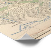 Poster Charleston Harbour, Armée des opérations Potomac (Coin)