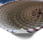 Poster Charleston SC Sweetgrass Paniers Imprimer (Coin)