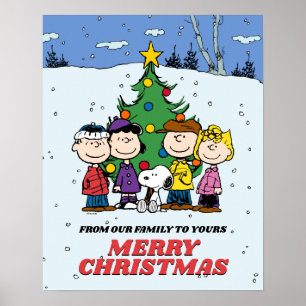 Poster Charlie Brown et ses amis Noël