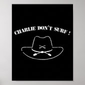 Poster Charlie Don't Surf !  (Devant)