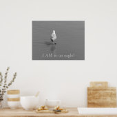 Poster Charlie la mouette solitaire - je suis un aigle ! (Cuisine)