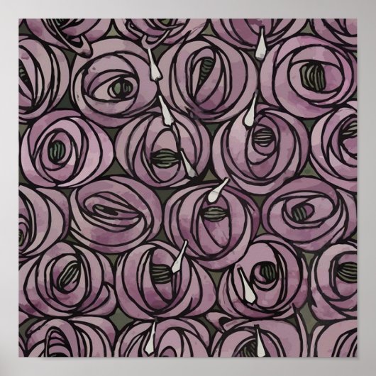 POSTER CHARLIE RENNIE MACKINTOSH (Devant)