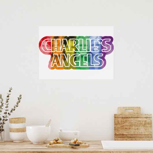 POSTER CHARLIES ANGELS (Cuisine)