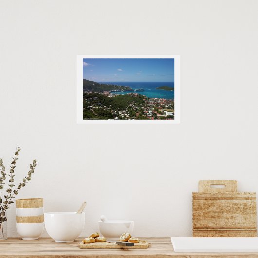 Poster Charlotte Amalie Harbour (Cuisine)