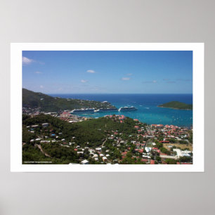 Poster Charlotte Amalie Harbour