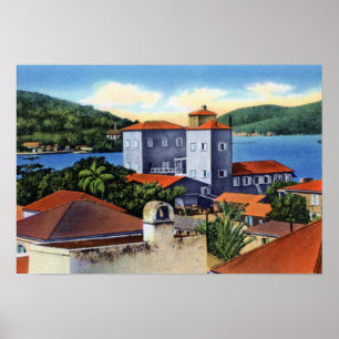 Poster Charlotte Amalie Virgin Islands Rum Factory