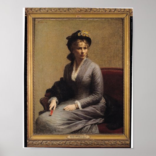 Poster Charlotte Dubourg 1882 (Devant)