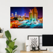 Poster Charlotte, NC (Bureau à domicile)