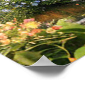 Poster Charmant chalet en pierre entouré d'un jardin luxu (Coin)