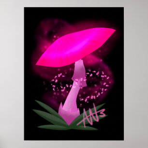 Poster Charmant Champagne Rose