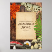 Poster Charmante nature rustique boisée inspirée (Devant)