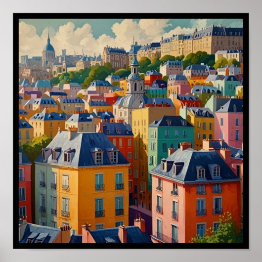 Poster Charmante Ville de Paris (Devant)