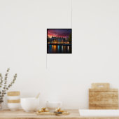 Poster Charme Amsterdam City (Cuisine)