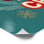 Poster Charme de Noël maltais Ange de Noël (Coin)