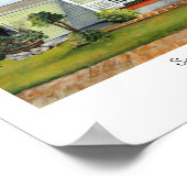 Poster Charme du sud de la Louisiane (Coin)