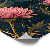 Poster Charme Floral Vintage (Coin)