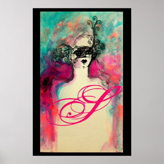 POSTER CHARME MONOGRAMME (Devant)