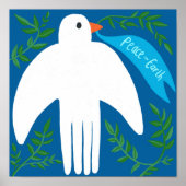 Poster Charme Peace Dove Noël Noël Noël Noël Noël Noël Fê (Devant)
