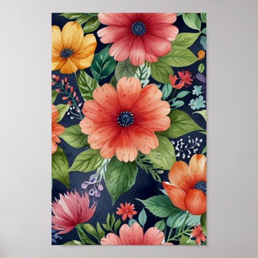 Poster charme vintage ART (Devant)