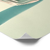 Poster Charme Vintage Flower Shop (Coin)