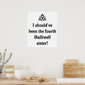 Poster Charmed Halliwell soeurs La puissance de trois (Cuisine)