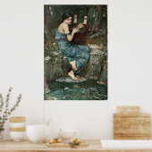 Poster Charmer by John William Waterhouse (Cuisine)