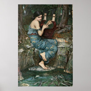 Poster Charmer by John William Waterhouse