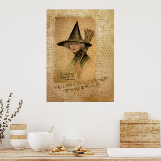 Poster Charming Witch (Cuisine)