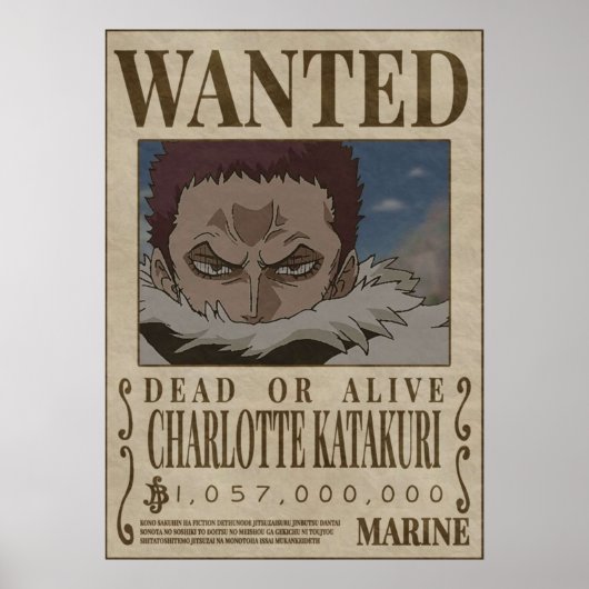 Poster CHAROLETTE KATAKURI Une pièce recherchée (Devant)