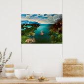 Poster Charon Traversant la rivière Styx par Joachim Pati (Cuisine)