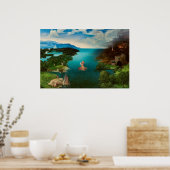 Poster Charon Traversant la rivière Styx par Joachim Pati (Cuisine)