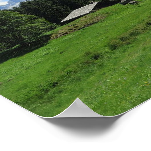 Poster Charousee Les Cabines des Alpes Françaises (Coin)