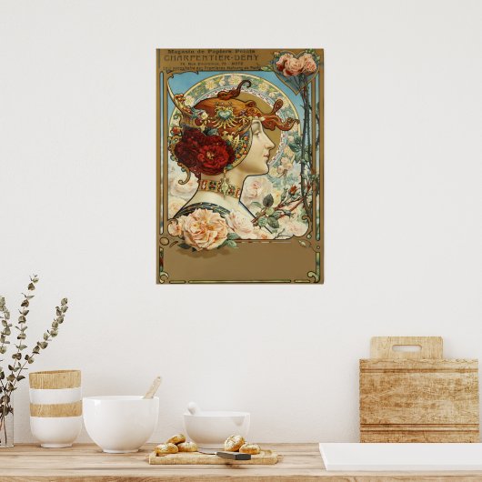 Poster Charpentier par Louis Theophile - Art Nouveau (Cuisine)