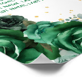 Poster Chartre de placement des tables de la Green Prince (Coin)