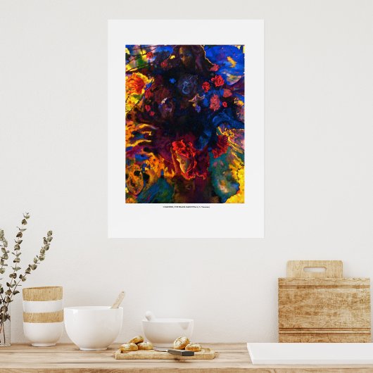 Poster CHARTRES - LA MADONNE NOIRE par S.Tammany (Cuisine)