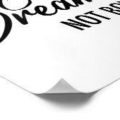 Poster Chase Dreams Not Boys, Dreamchaser, Motivational W (Coin)