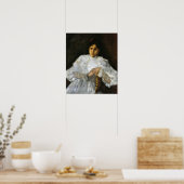 Poster Chase - Fille En Blanc 1890 (Cuisine)